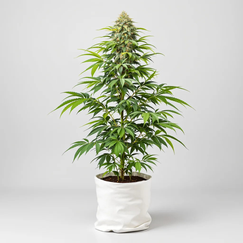 Divine CBD Cannabisblüte Nahaufnahme mit helle Blüte mit niedrigem Harzgehalt