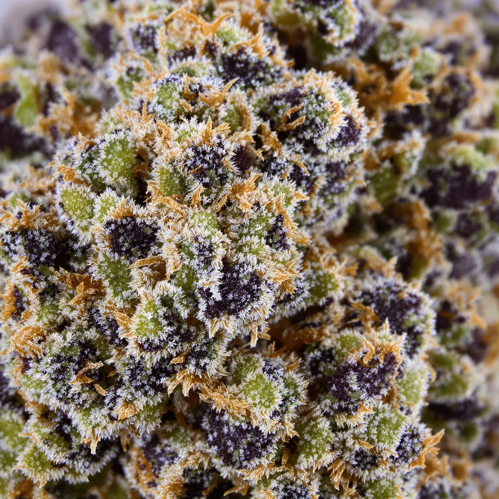 Electric Blue Cannabispflanze in der Blütephase — 60-100 cm automatisch blühend