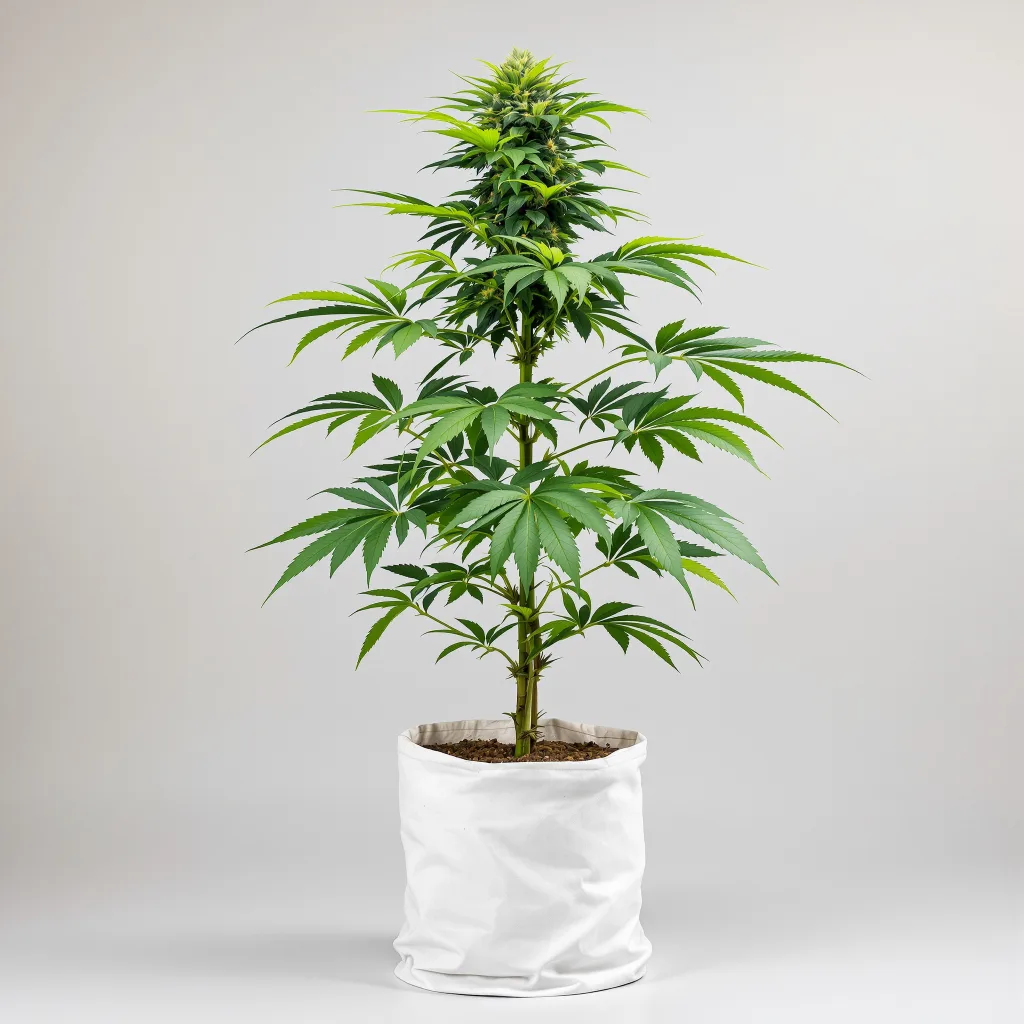 Enemy of the State Cannabisblüte Nahaufnahme mit dichte violett getönte Kelche