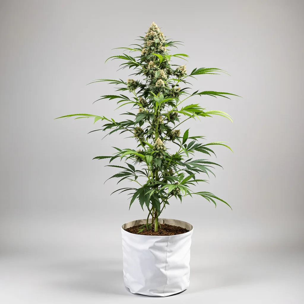 Exodus Cheese Cannabisblüte Nahaufnahme mit ausgewogene Blütenstruktur mit eisigen Trichomen