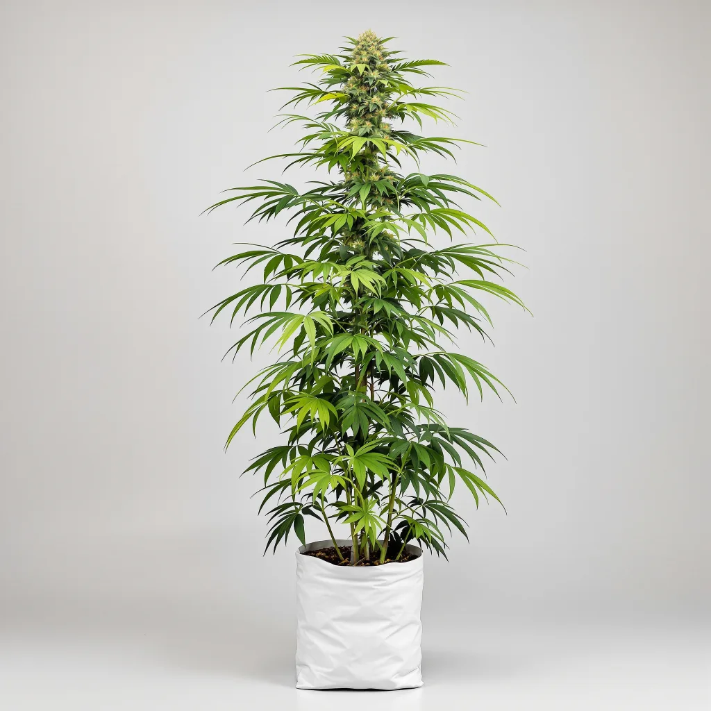 Fat Nelson Cannabisblüte Nahaufnahme mit luftige limonengrüne Struktur