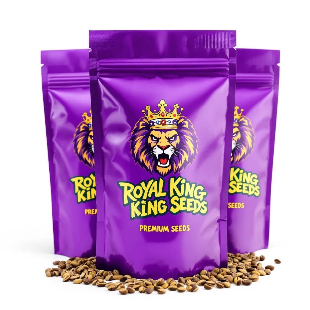Flying Princess 18% Indica / 82% Sativa — Blüte mit sichtbaren Trichomen