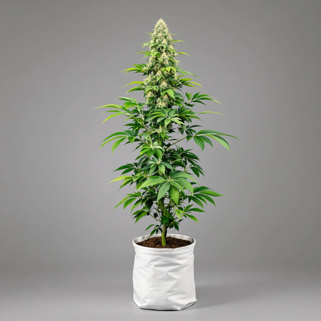 Game Changer Cannabisblüte Nahaufnahme mit dichte waldgrüne Nugs