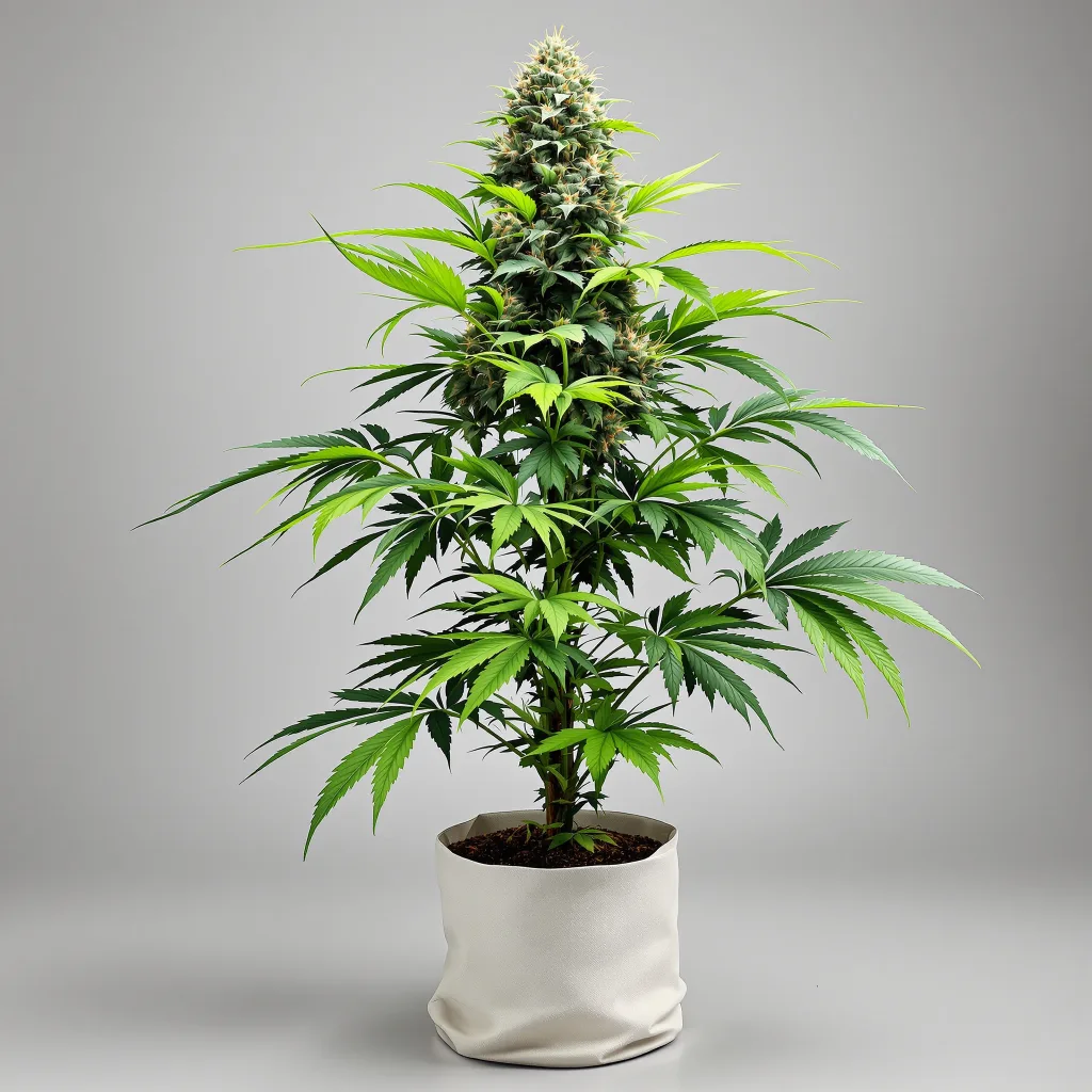 Gobbilygoo Cannabisblüte Nahaufnahme mit dichte violett getönte Kelche