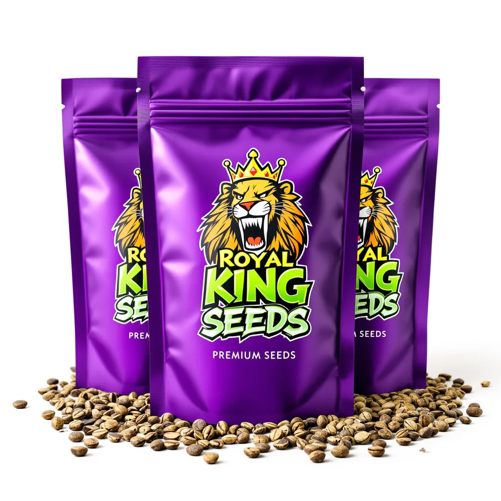 God Bud 50% Indica / 50% Sativa — Blüte mit sichtbaren Trichomen