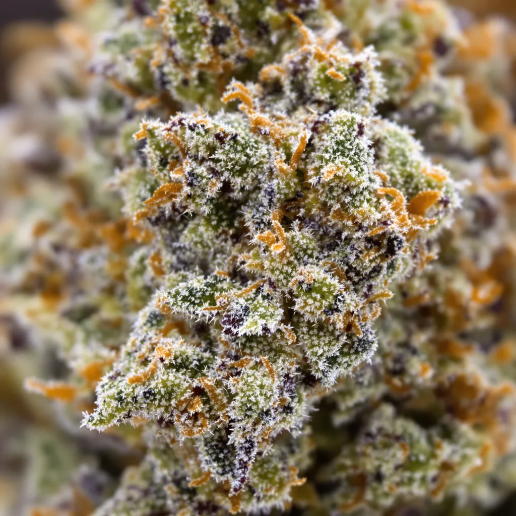 Godzilla Cookies Cannabispflanze in der Blütephase — 60-100 cm automatisch blühend