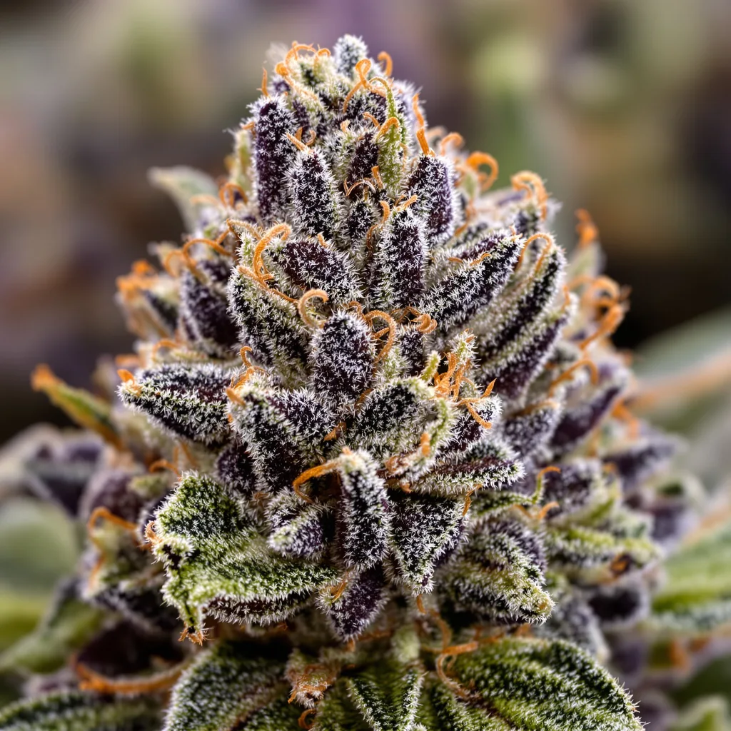 Godzilla Glue Cannabispflanze in der Blütephase — 60-100 cm automatisch blühend