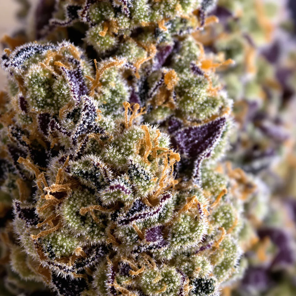 Goldberry Cannabispflanze in der Blütephase — 90-130 cm feminisiert