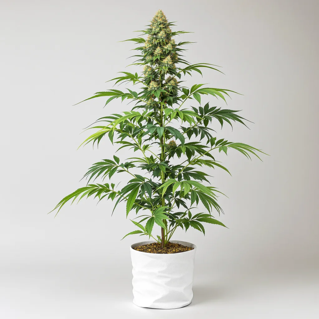 Gorilla Glue #4 Cannabisblüte Nahaufnahme mit dichte waldgrüne Nugs