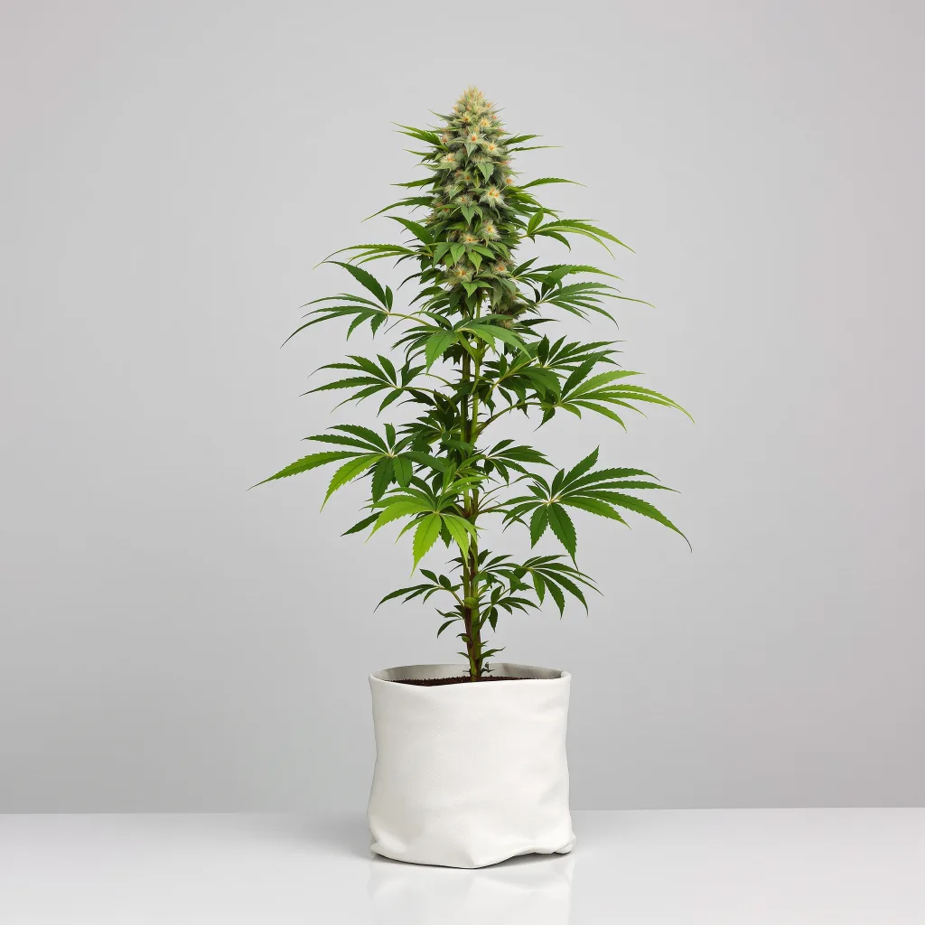 Grape Inferno Cannabisblüte Nahaufnahme mit dichte violett getönte Kelche
