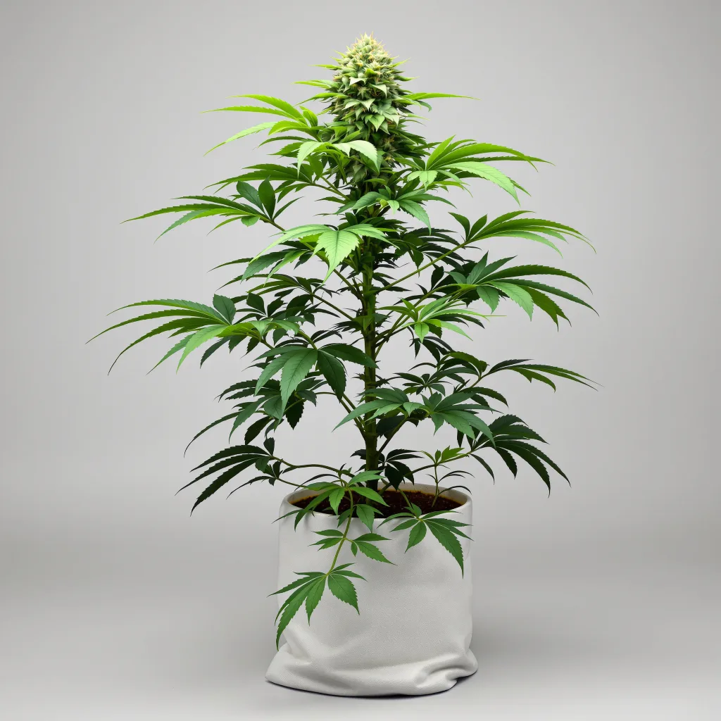 Grape Valley Kush Cannabisblüte Nahaufnahme mit dichte violett getönte Kelche