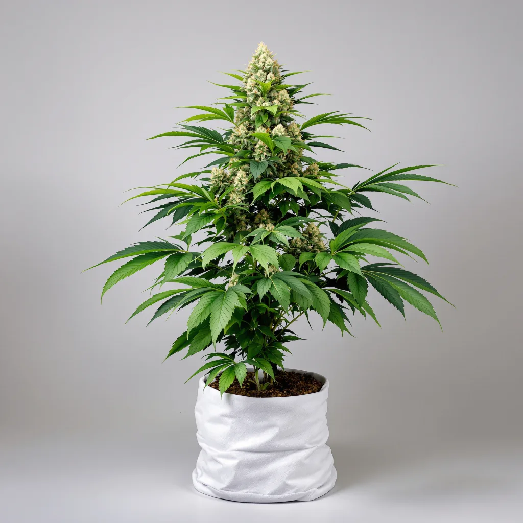 Grapefruit Kush Cannabisblüte Nahaufnahme mit dichte violett getönte Kelche