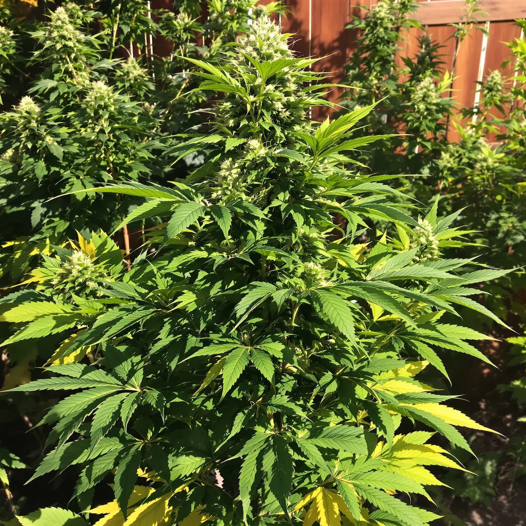 Green Crack Punch 84% Indica / 16% Sativa — Blüte mit sichtbaren Trichomen