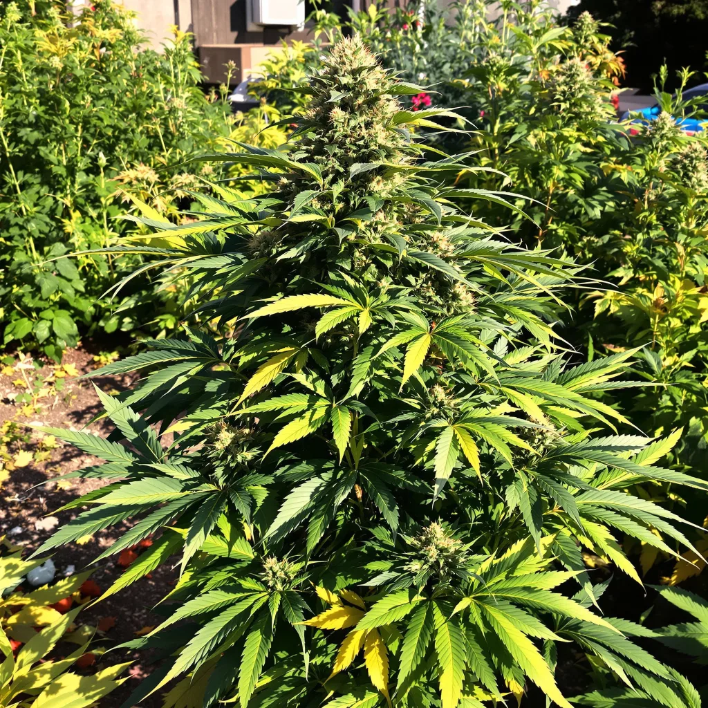 Green Ribbon 78% Indica / 22% Sativa — Blüte mit sichtbaren Trichomen