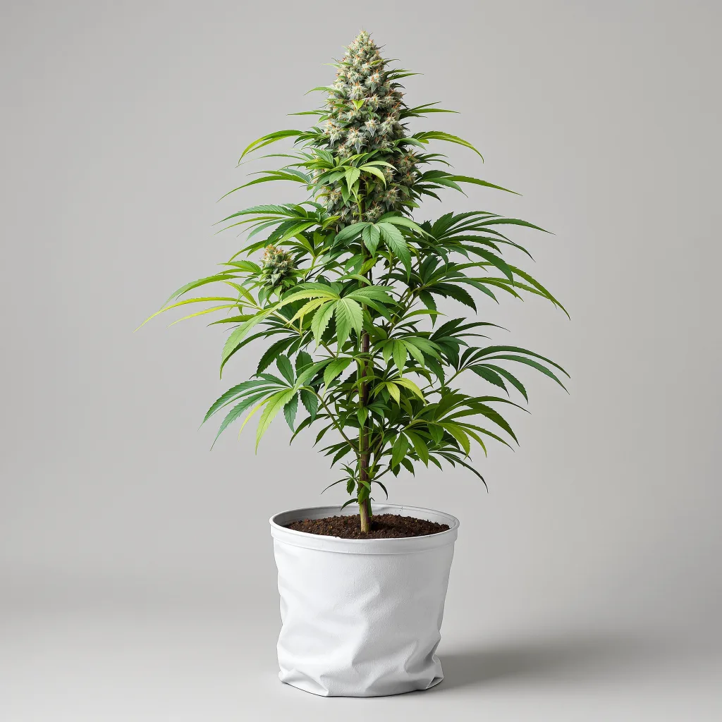 Hash Plant Cannabisblüte Nahaufnahme mit dichte violett getönte Kelche