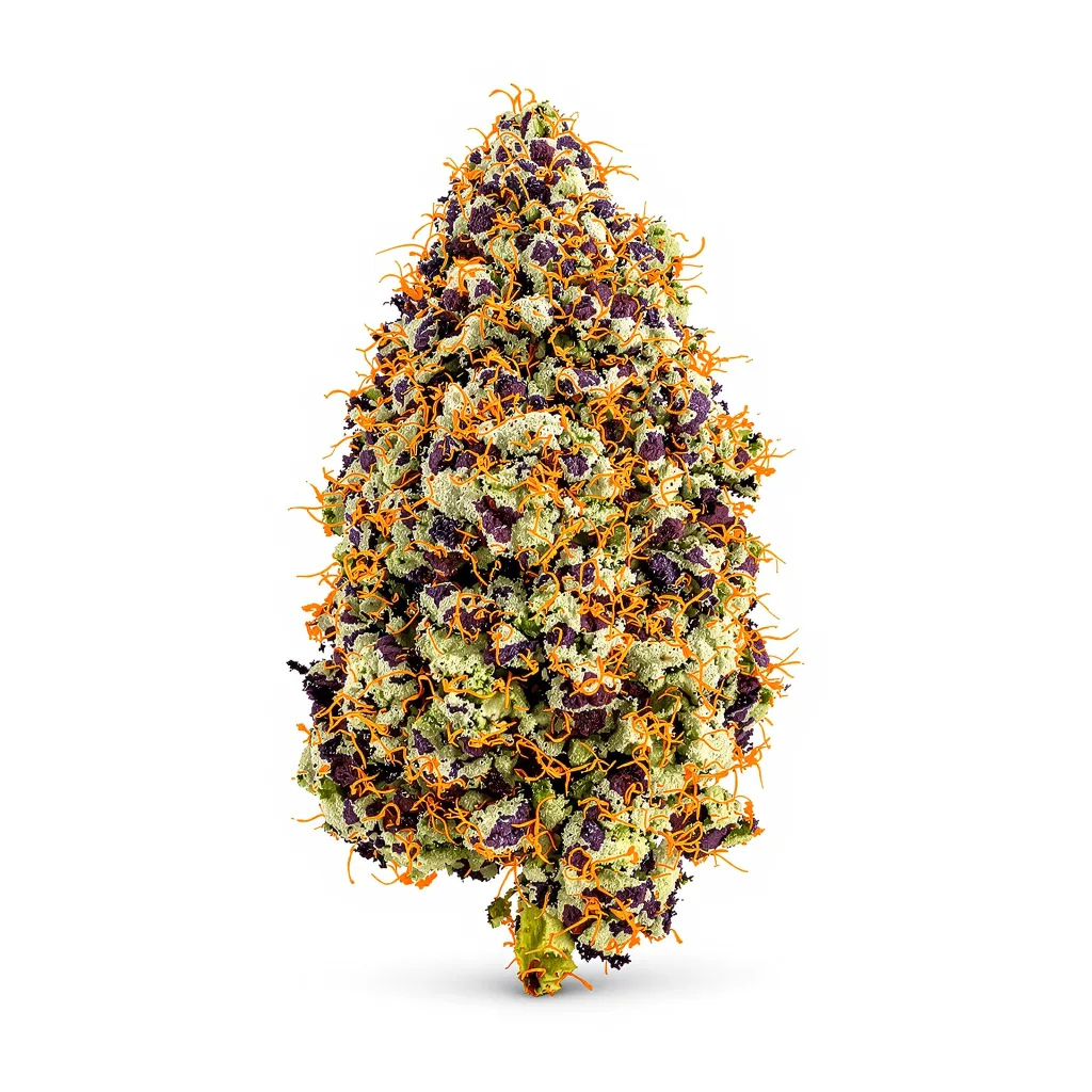 Haze XL 67% Indica / 33% Sativa — Blüte mit sichtbaren Trichomen