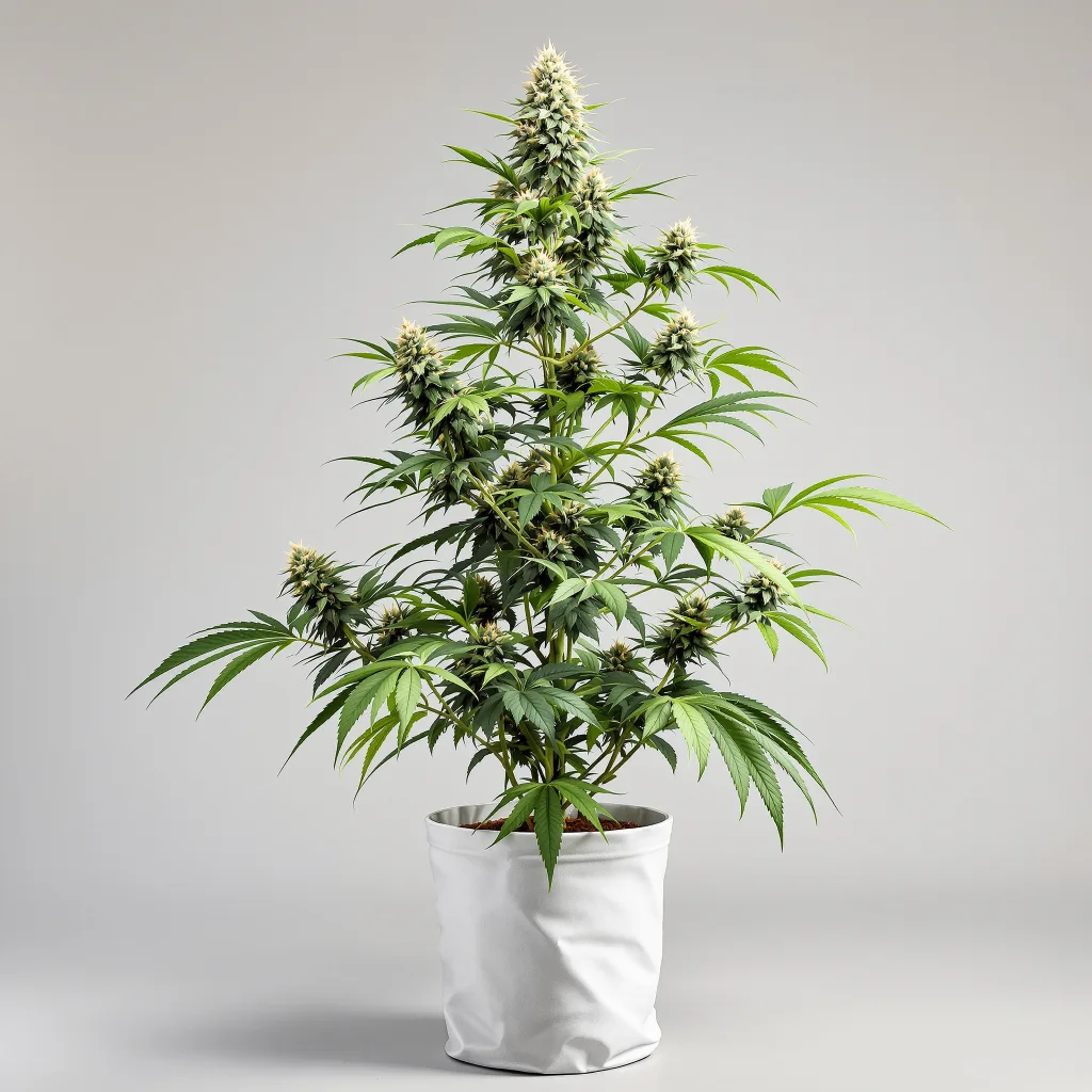 Jack Flash Cannabisblüte Nahaufnahme mit dichte waldgrüne Nugs