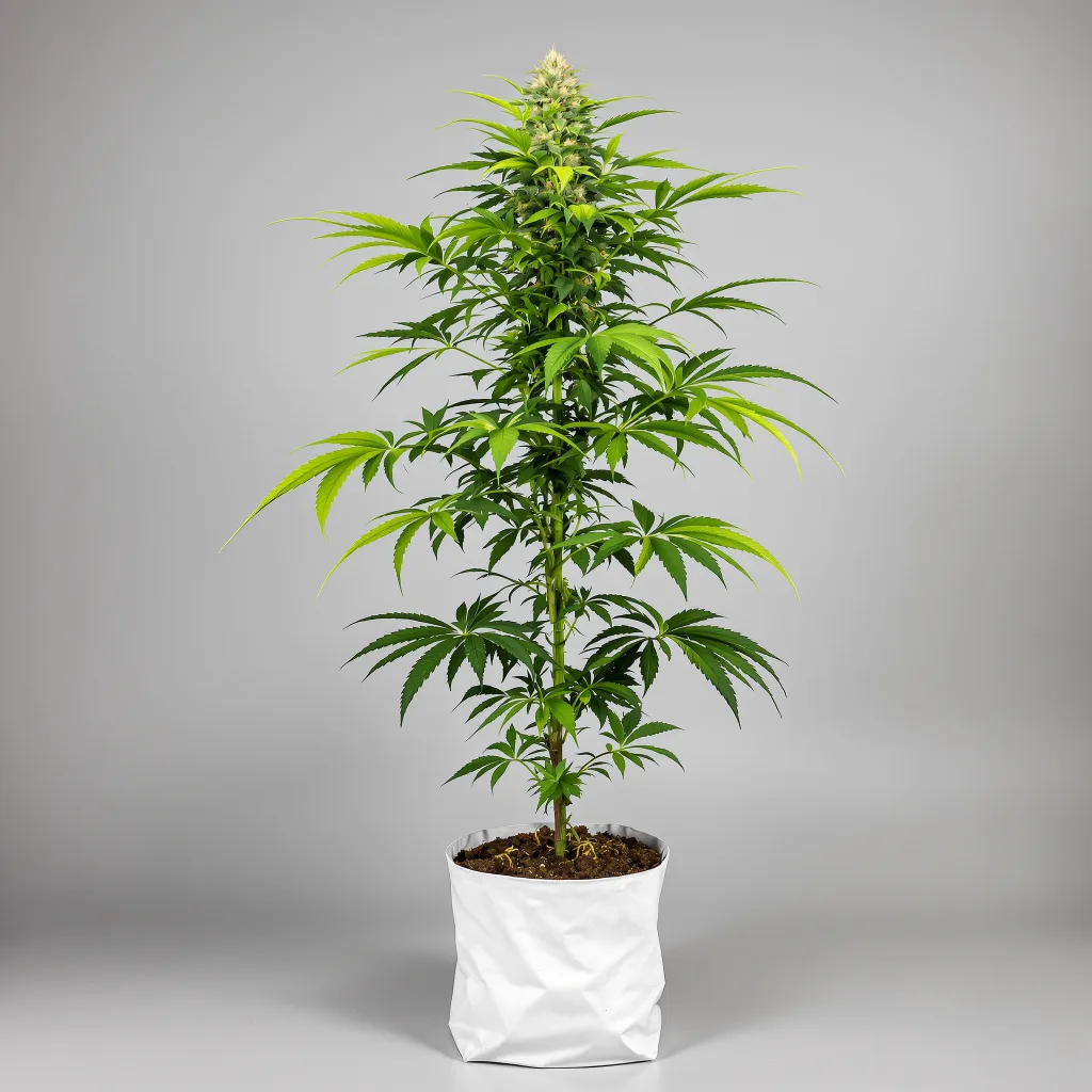 Jedi Kush Cannabisblüte Nahaufnahme mit dichte violett getönte Kelche