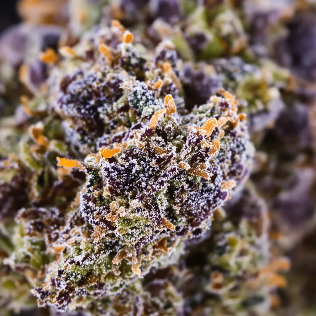 Jelly Roll Cannabispflanze in der Blütephase — 60-100 cm automatisch blühend