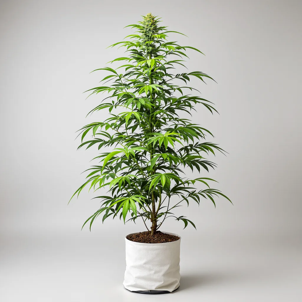 Jungle Juice Cannabisblüte Nahaufnahme mit luftige limonengrüne Struktur
