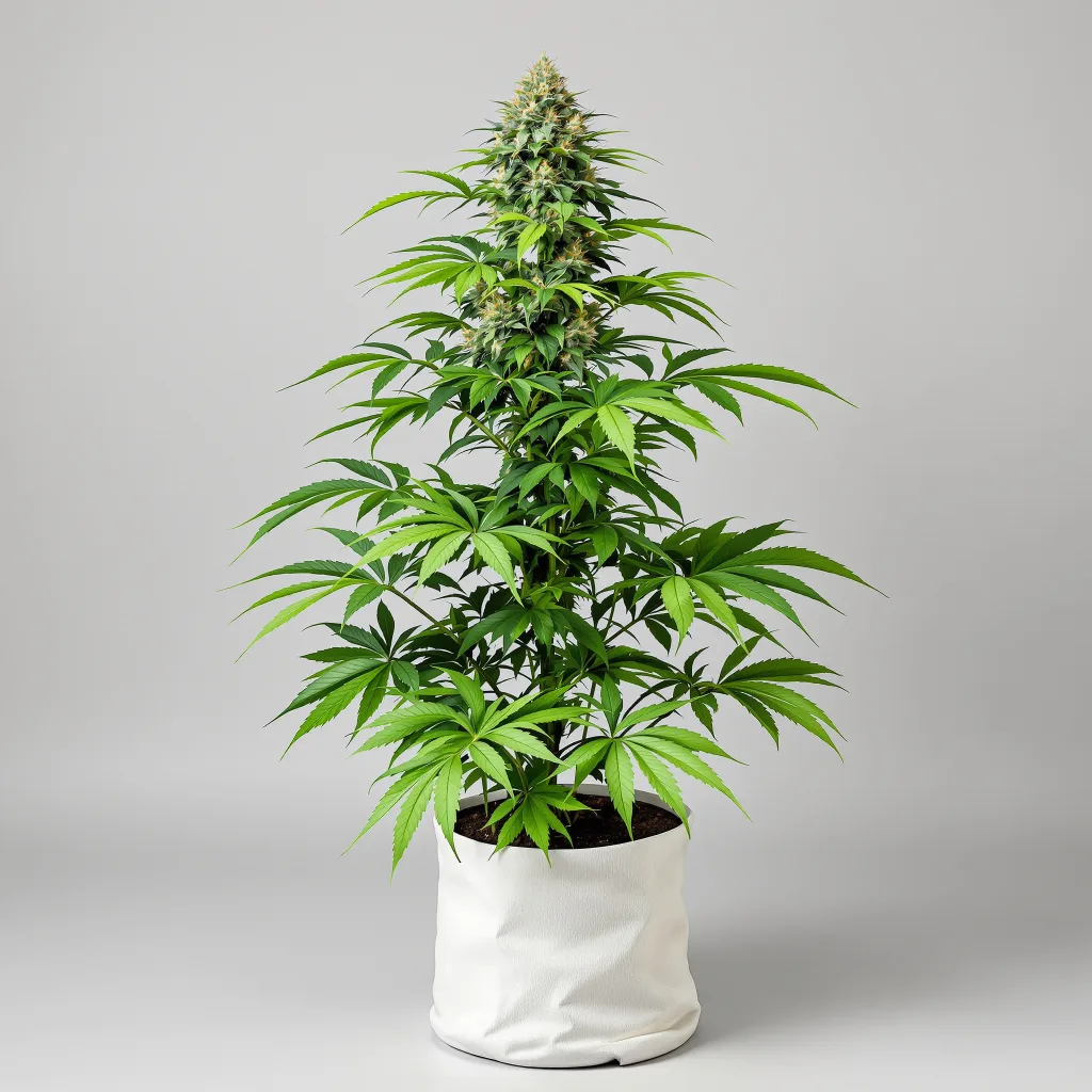 Jupiter OG Cannabisblüte Nahaufnahme mit dichte violett getönte Kelche