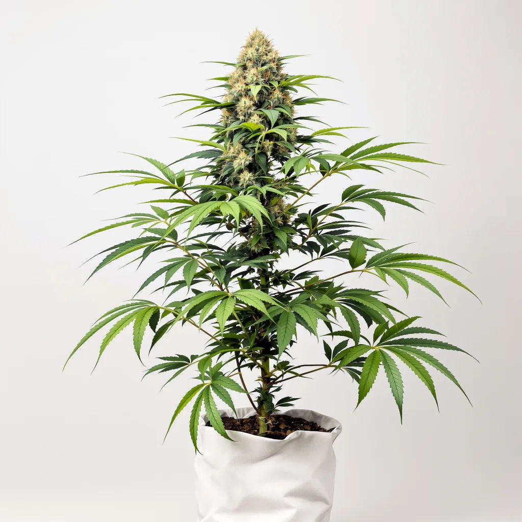Kryptonite Cannabisblüte Nahaufnahme mit dichte violett getönte Kelche