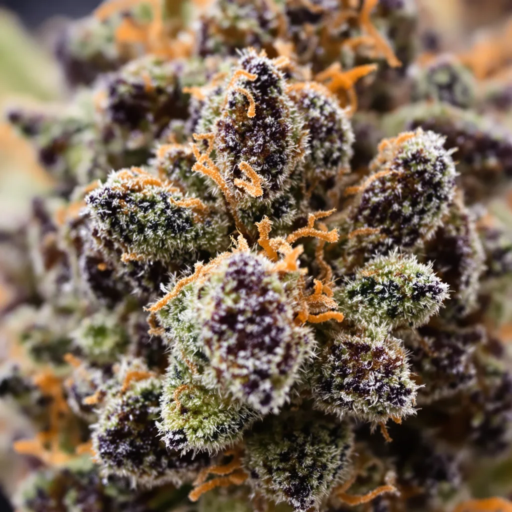 Kryptonite Cannabispflanze in der Blütephase — 60-100 cm automatisch blühend
