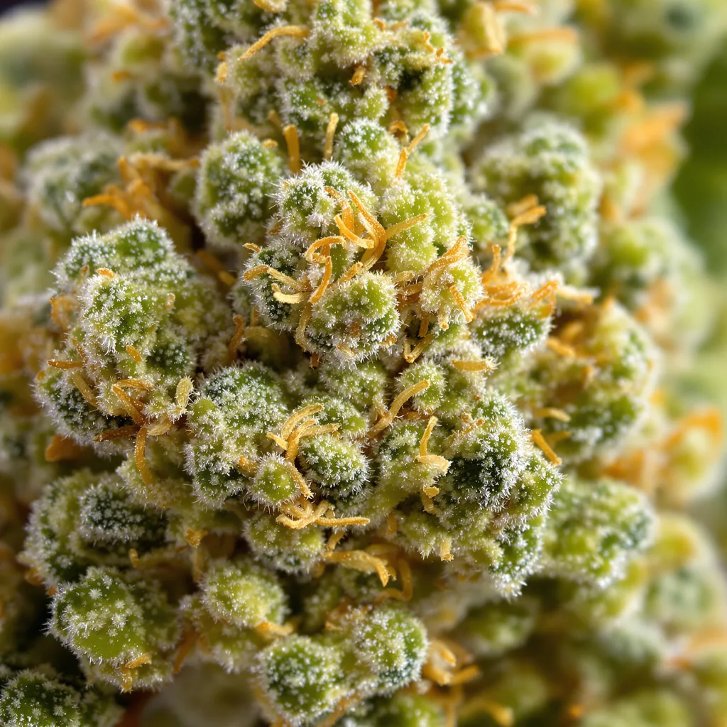 Lamb's Bread Cannabispflanze in der Blütephase — 150-200 cm feminisiert