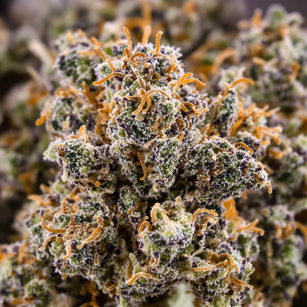 Lemon Garlic OG Cannabispflanze in der Blütephase — 90-130 cm feminisiert