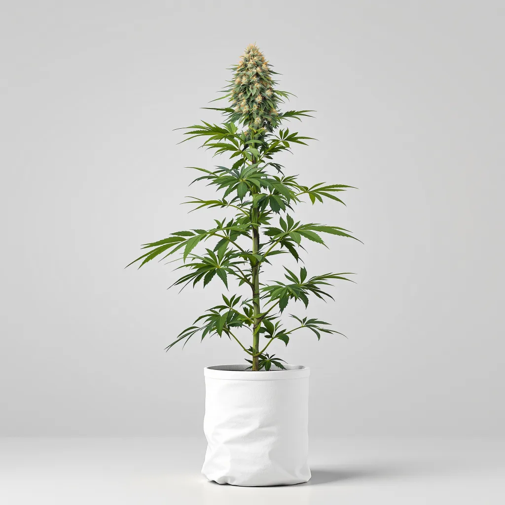Lethal Purple Cannabisblüte Nahaufnahme mit offene Blütenstruktur mit orangen Pistillen