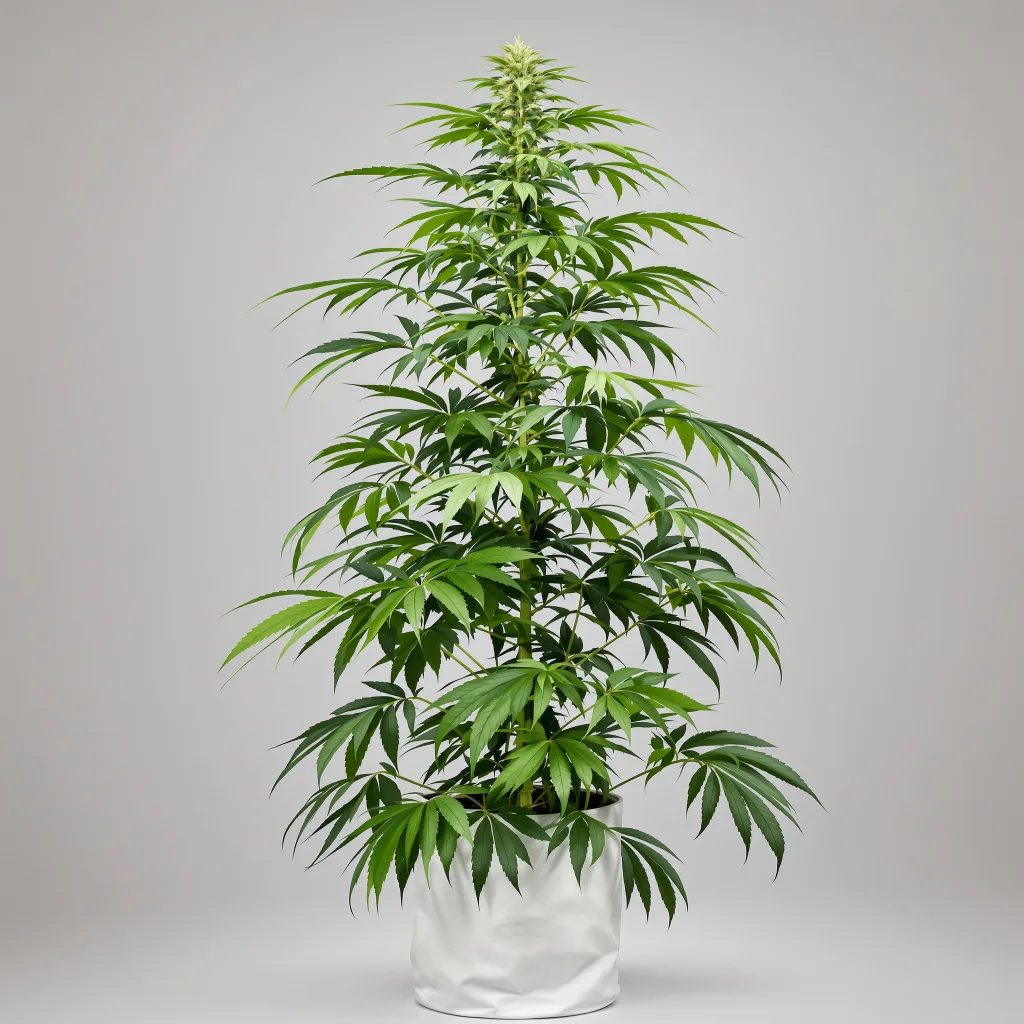 Liberty Haze Cannabisblüte Nahaufnahme mit luftige limonengrüne Struktur