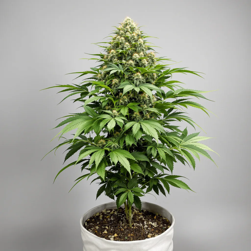 London Pound Cake Cannabisblüte Nahaufnahme mit dichte violett getönte Kelche