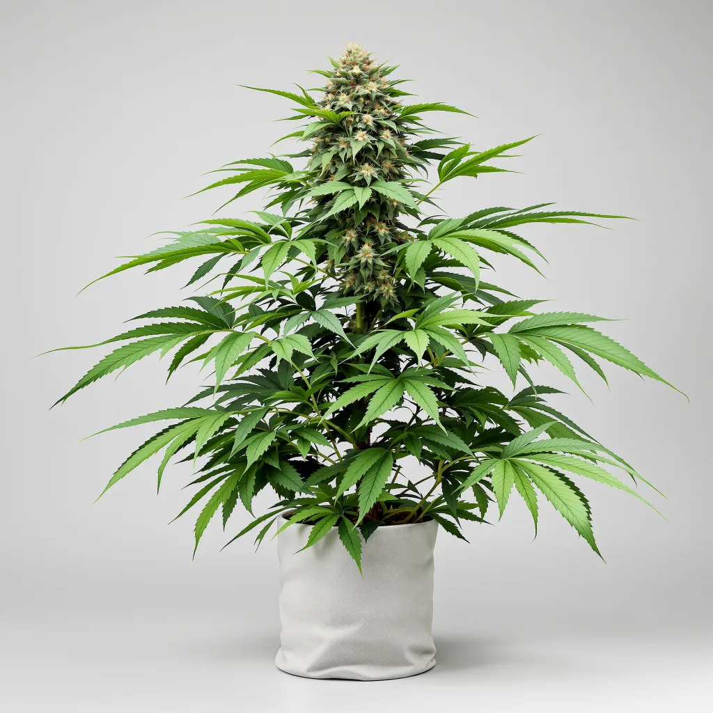 Mango Crack Cannabisblüte Nahaufnahme mit dichte violett getönte Kelche