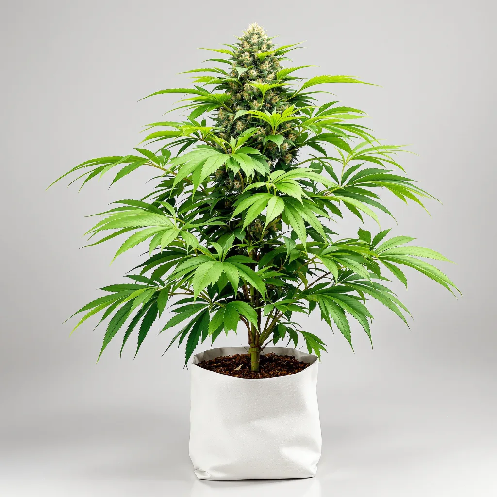 Marionberry Kush Cannabisblüte Nahaufnahme mit dichte violett getönte Kelche