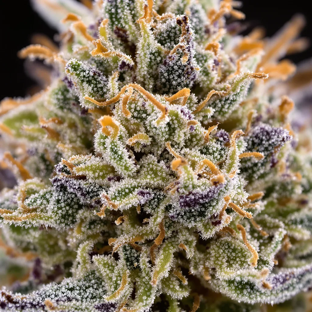Master Yoda Cannabispflanze in der Blütephase — 60-100 cm automatisch blühend