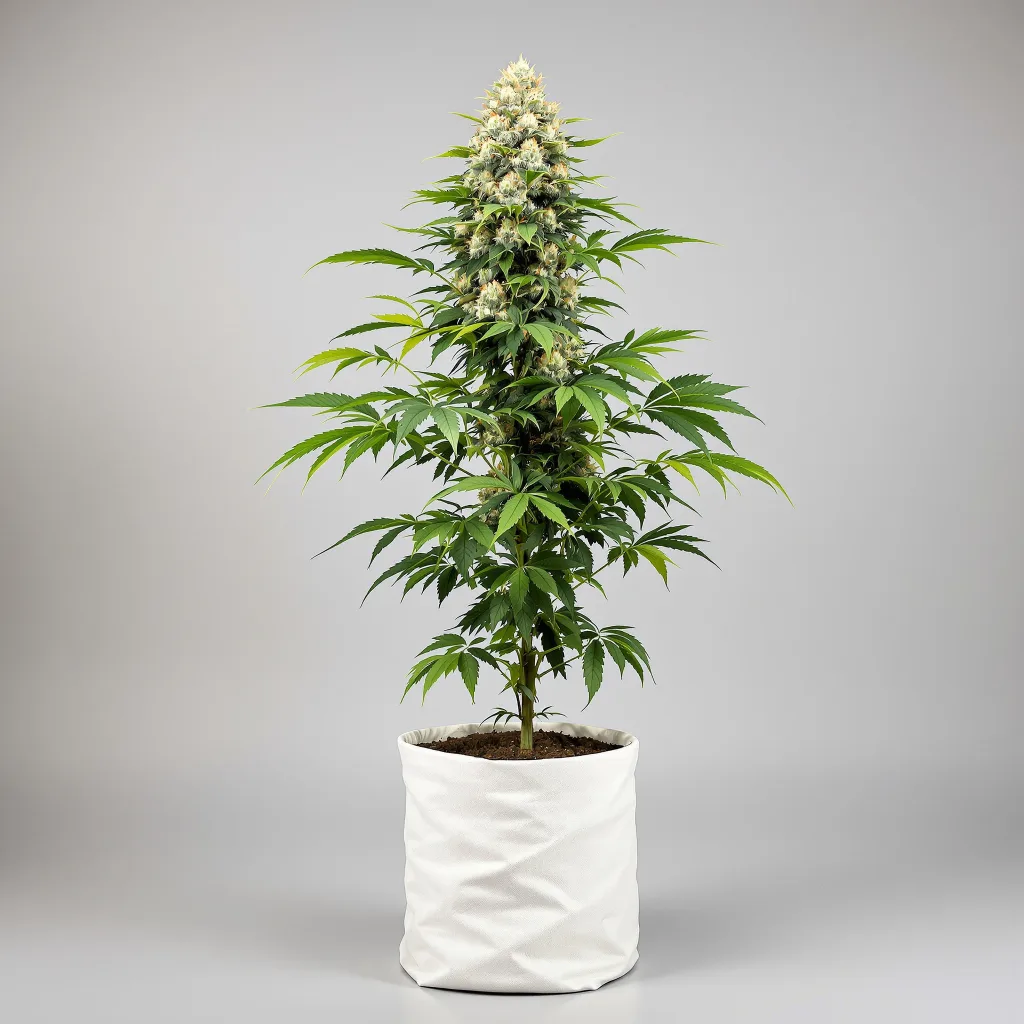 Mazar Cannabisblüte Nahaufnahme mit dichte violett getönte Kelche