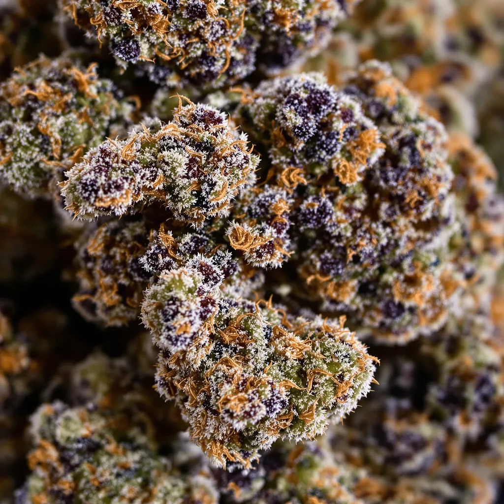 Mazar Cannabispflanze in der Blütephase — 60-100 cm automatisch blühend