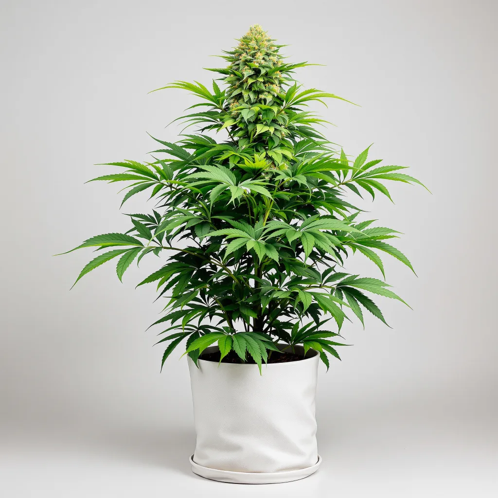 Mazar I Sharif Cannabisblüte Nahaufnahme mit dichte violett getönte Kelche