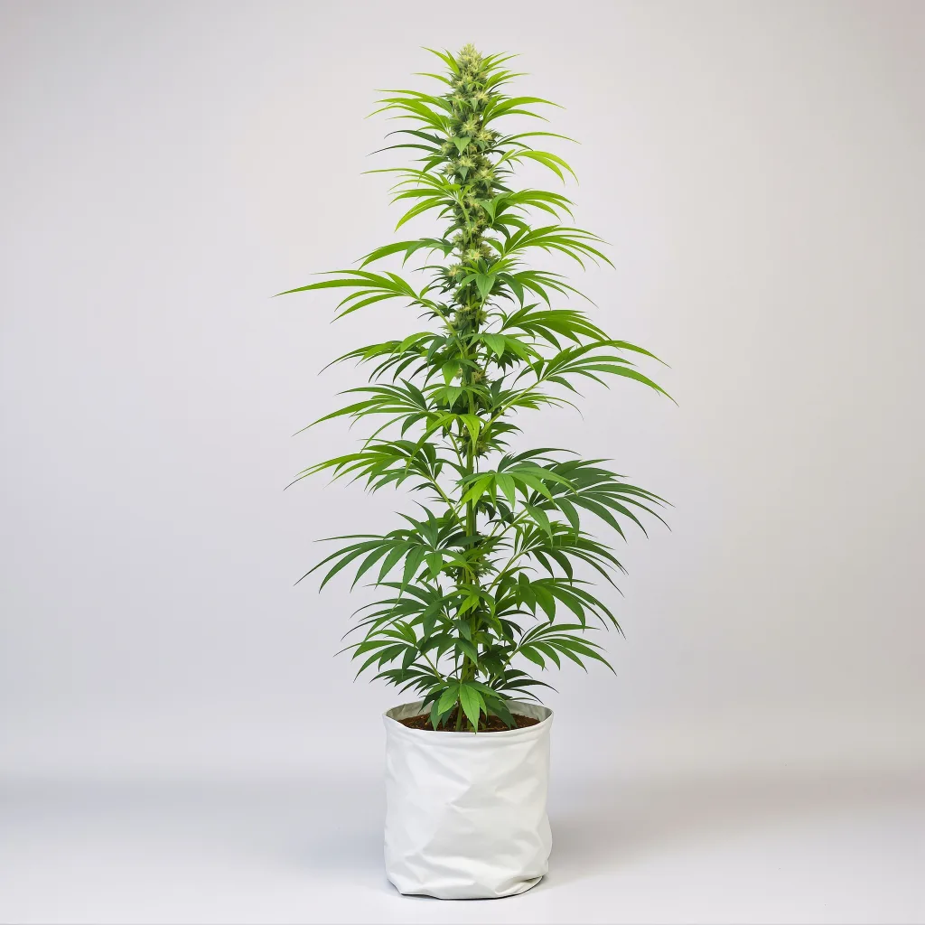 Moonshine Haze Cannabisblüte Nahaufnahme mit luftige limonengrüne Struktur