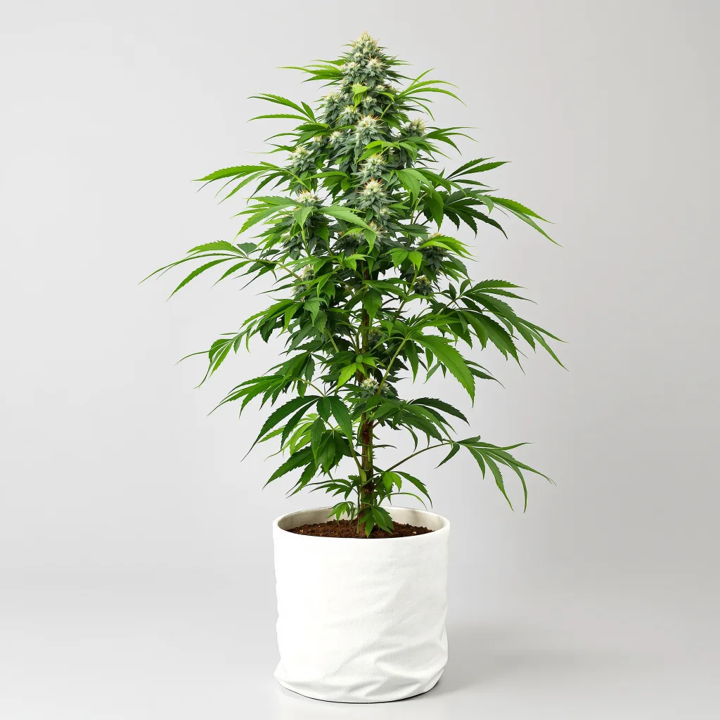 Mr. Tusk Cannabisblüte Nahaufnahme mit dichte waldgrüne Nugs