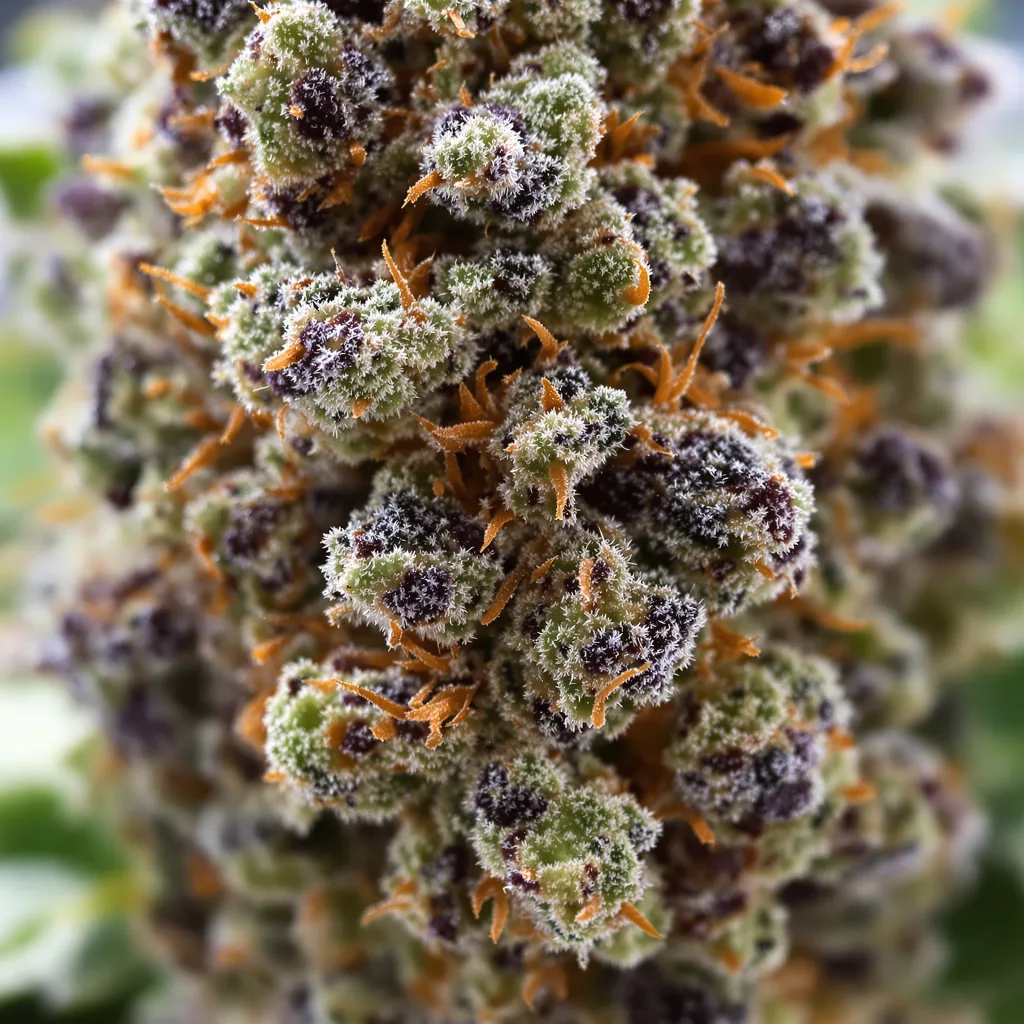 Neptune OG Cannabispflanze in der Blütephase — 60-100 cm automatisch blühend