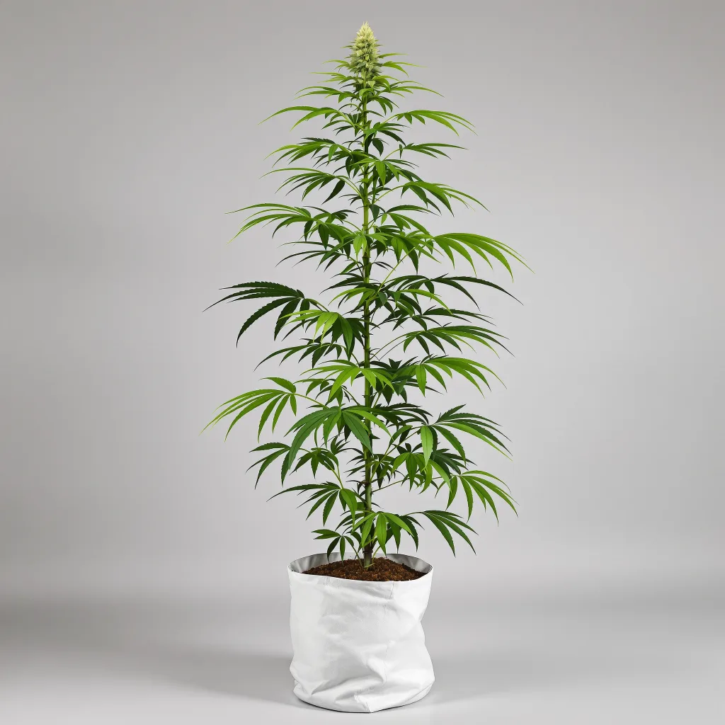 Neville's Haze Cannabisblüte Nahaufnahme mit luftige limonengrüne Struktur