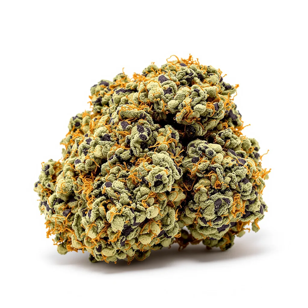 Northern Lights 81% Indica / 19% Sativa — Blüte mit sichtbaren Trichomen