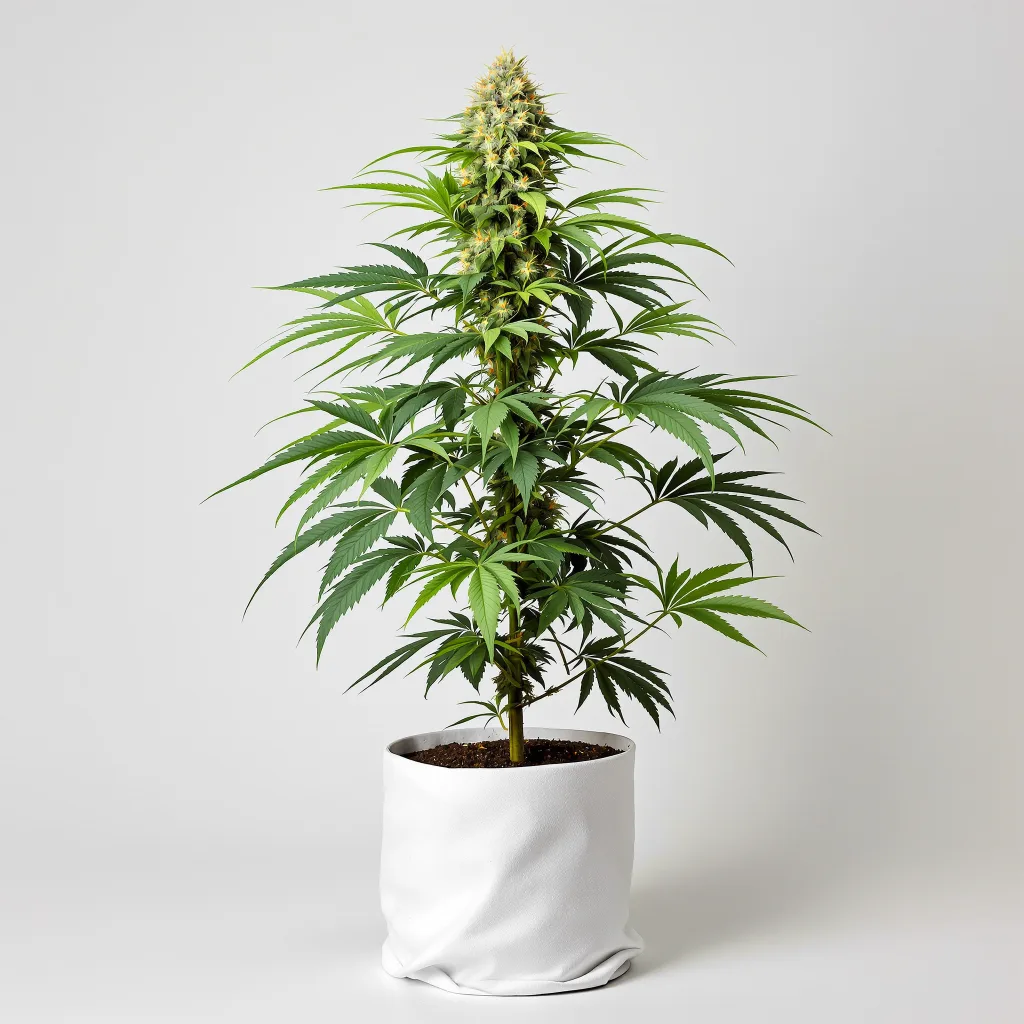 Northern Wreck Cannabisblüte Nahaufnahme mit dichte violett getönte Kelche
