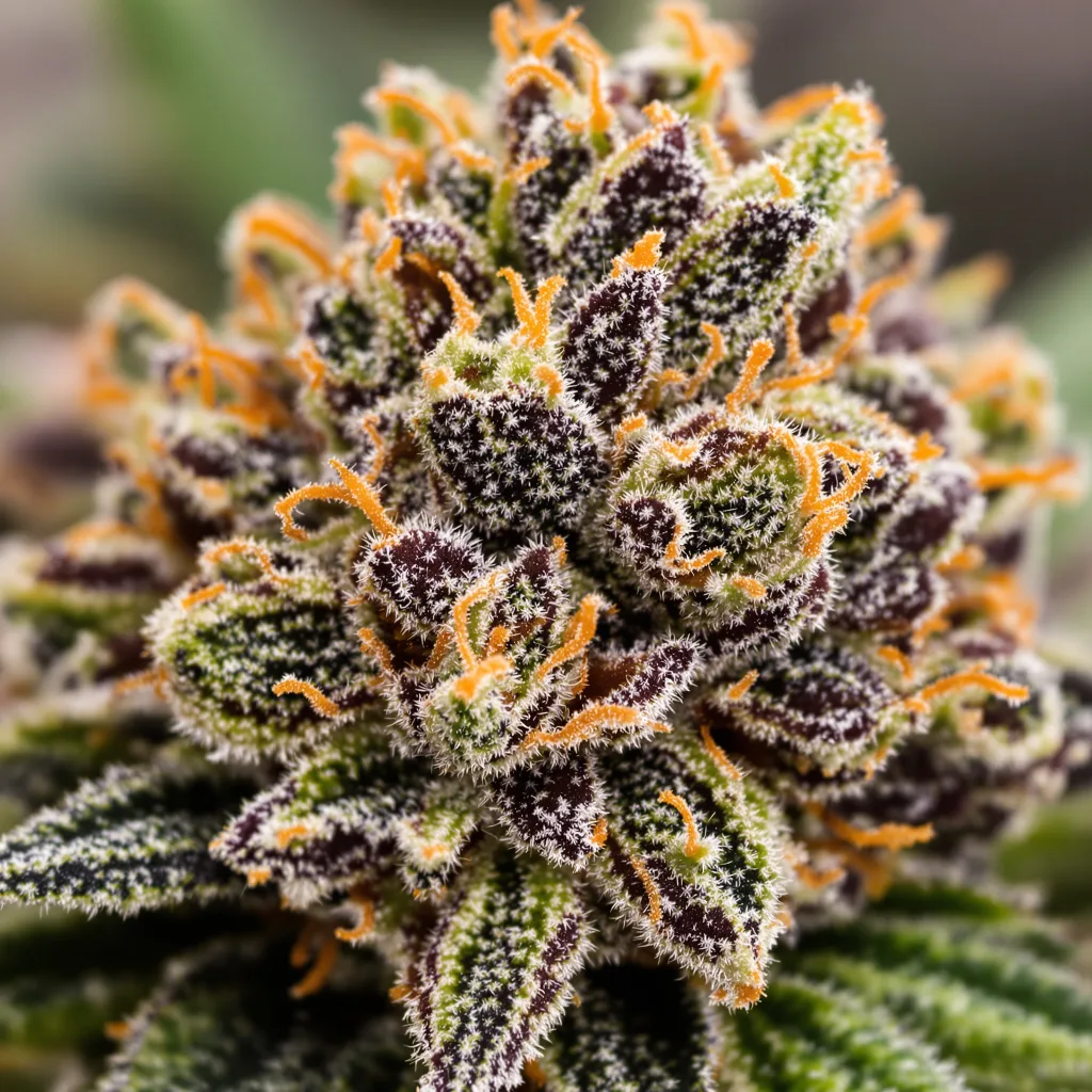 Nuken Cannabispflanze in der Blütephase — 60-100 cm automatisch blühend