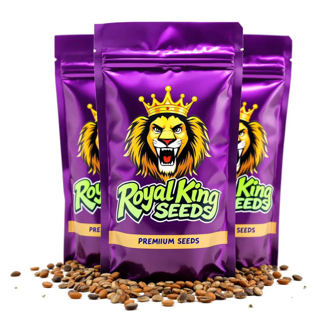 Nuken 70% Indica / 20% Sativa — Blüte mit sichtbaren Trichomen