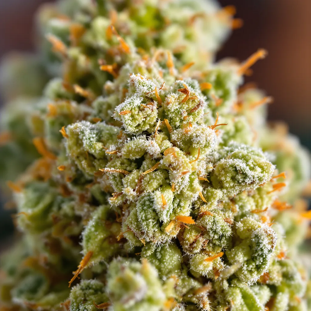 NYC Sour Diesel Cannabispflanze in der Blütephase — 60-100 cm automatisch blühend