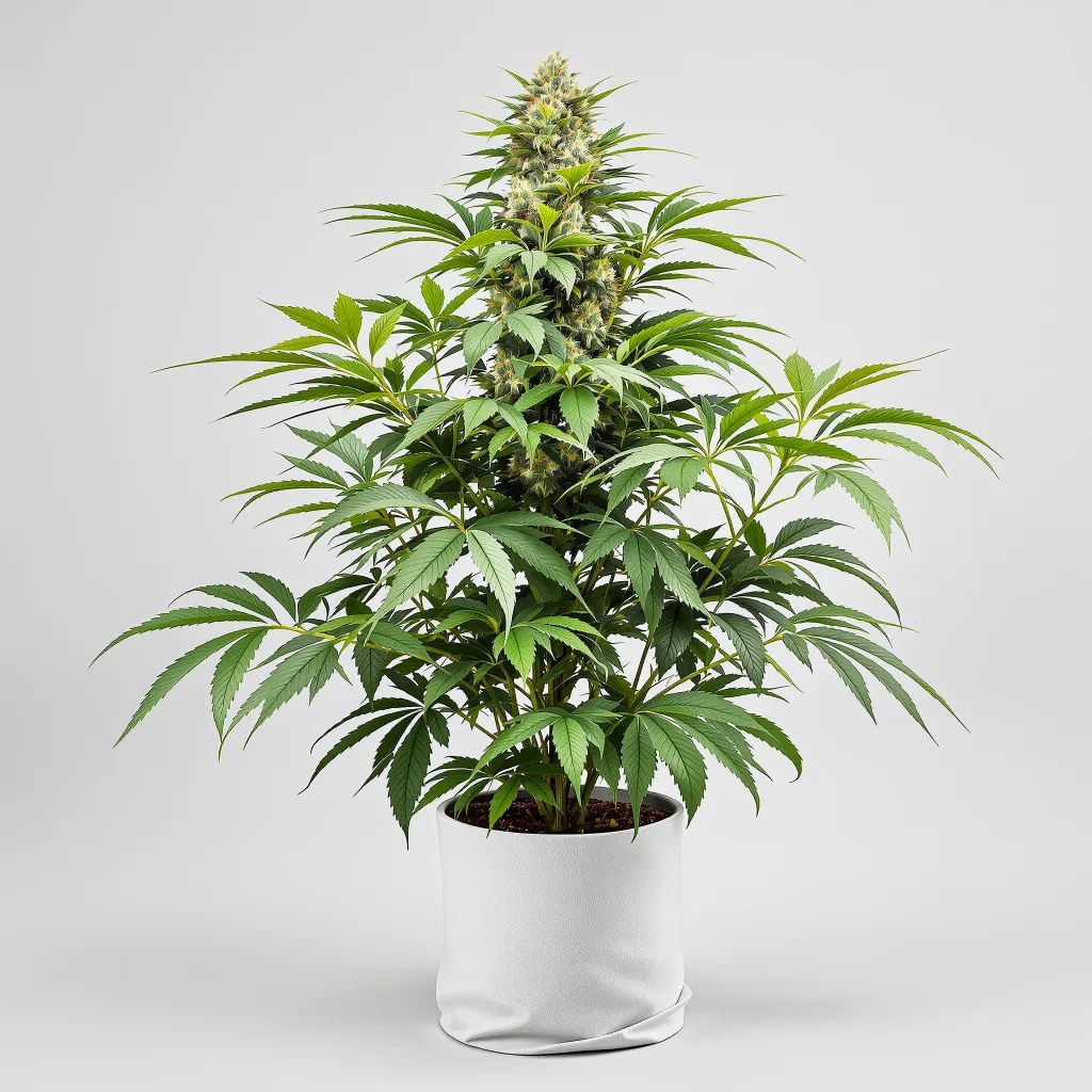 Obama Kush Cannabisblüte Nahaufnahme mit dichte violett getönte Kelche