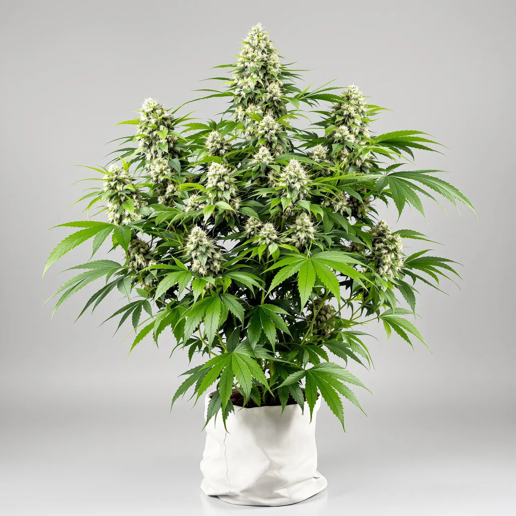Pennywise CBD Cannabisblüte Nahaufnahme mit helle Blüte mit niedrigem Harzgehalt