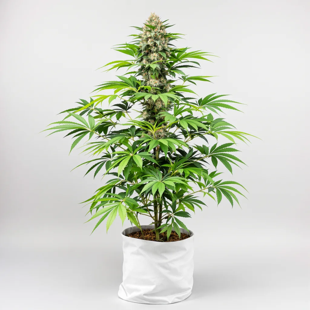 Pennywise Cannabisblüte Nahaufnahme mit dichte violett getönte Kelche